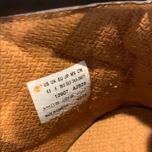 Boys Timberland 6” Premium Boot - Picture 6 of 6